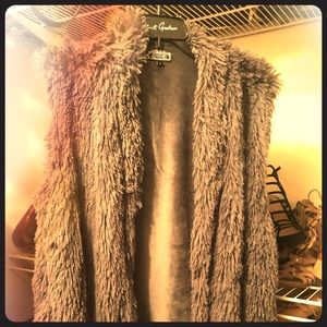 Faux Fur Vest ..